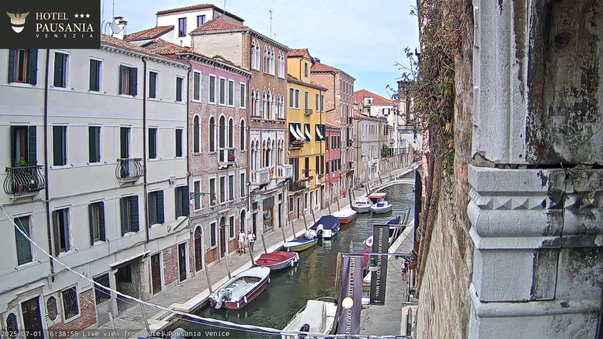 Venice, The View on Small Distributary of Grand Canal - Venice, Veneto, Italy