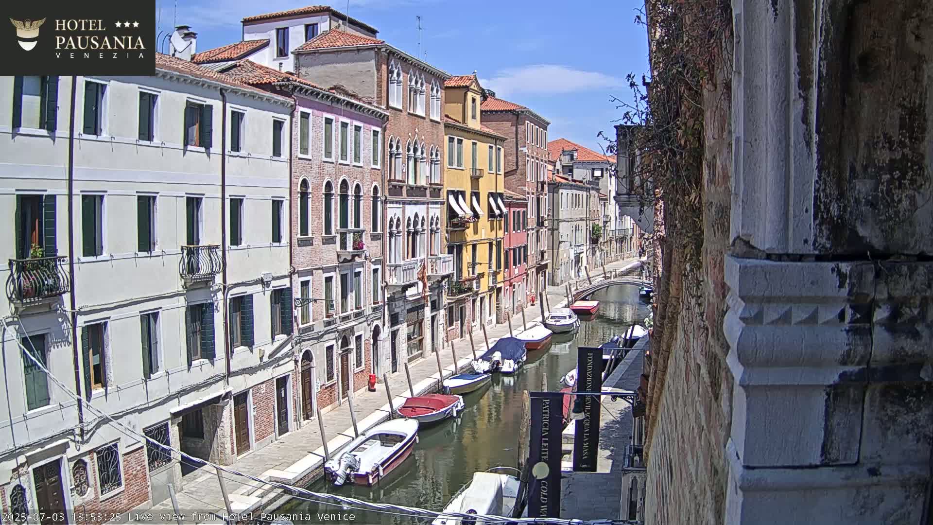 Venice, The View on Small Distributary of Grand Canal - Venice, Veneto, Italy