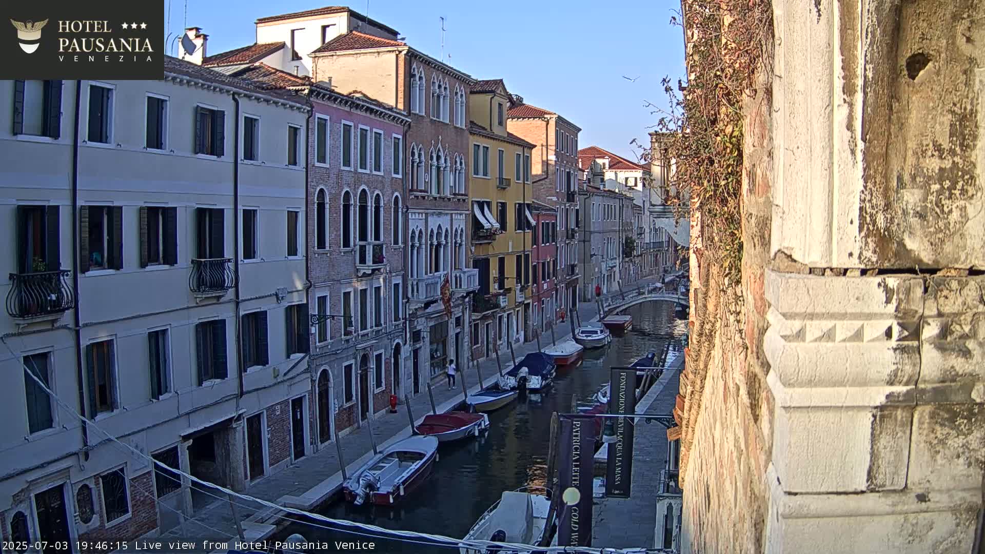 Venice, The View on Small Distributary of Grand Canal - Venice, Veneto, Italy