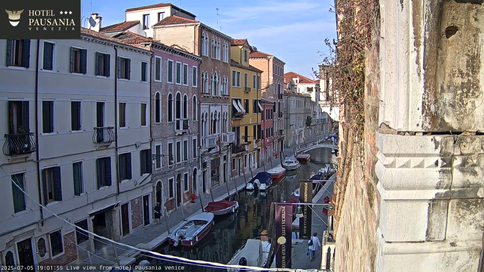 Venice, The View on Small Distributary of Grand Canal - Venice, Veneto, Italy