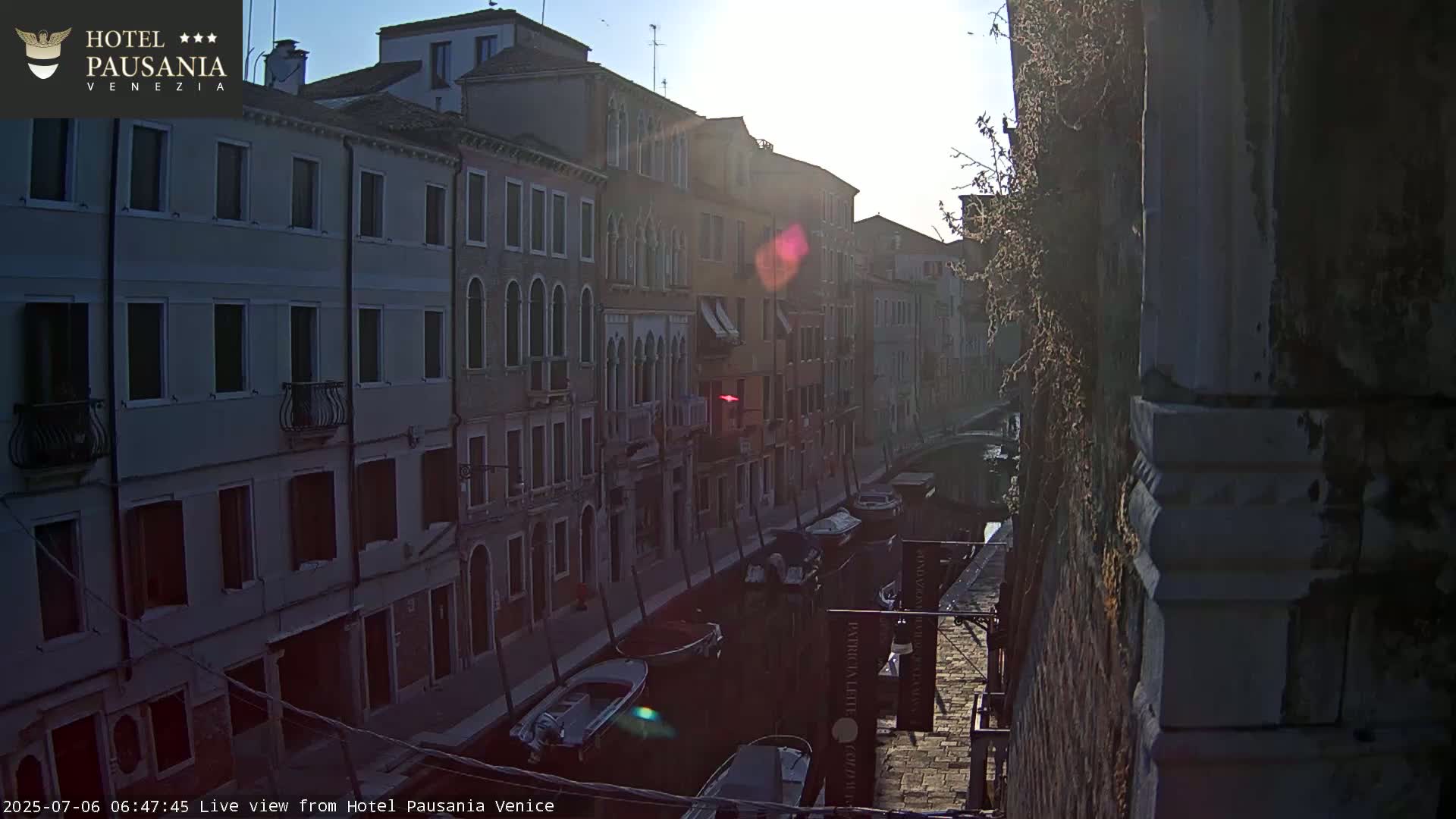 Venice, The View on Small Distributary of Grand Canal - Venice, Veneto, Italy