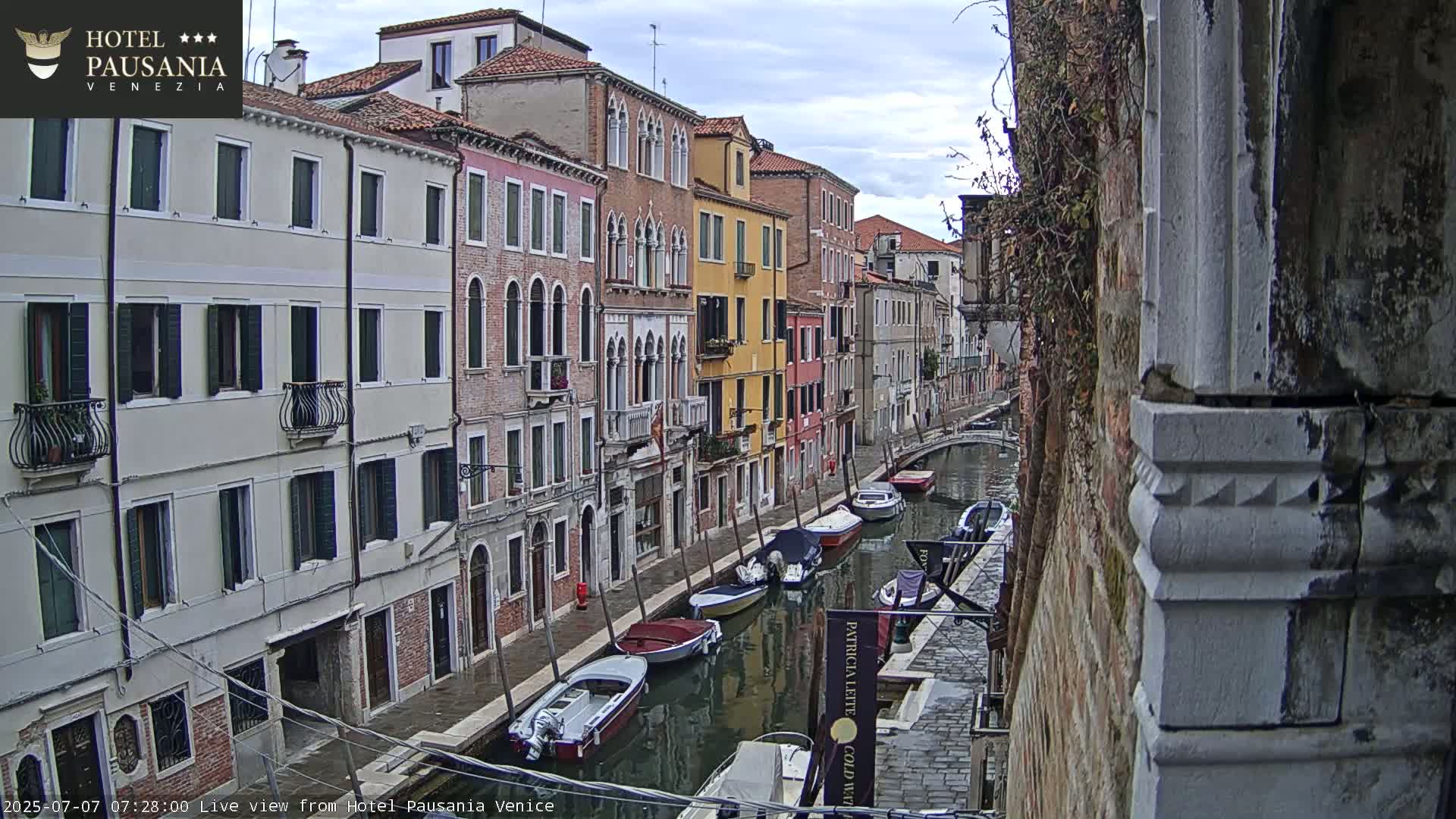 Venice, The View on Small Distributary of Grand Canal - Venice, Veneto, Italy