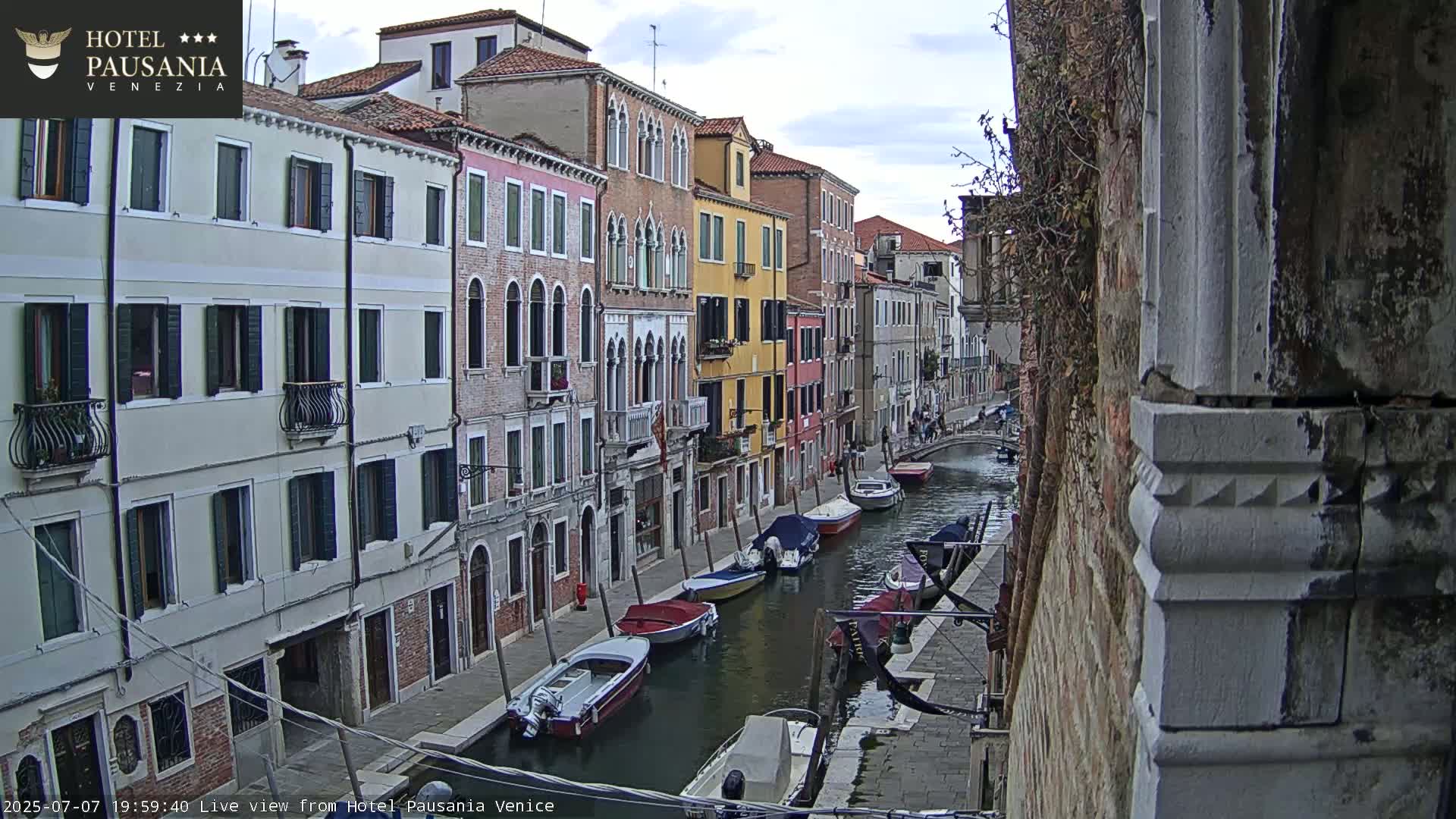 Venice, The View on Small Distributary of Grand Canal - Venice, Veneto, Italy