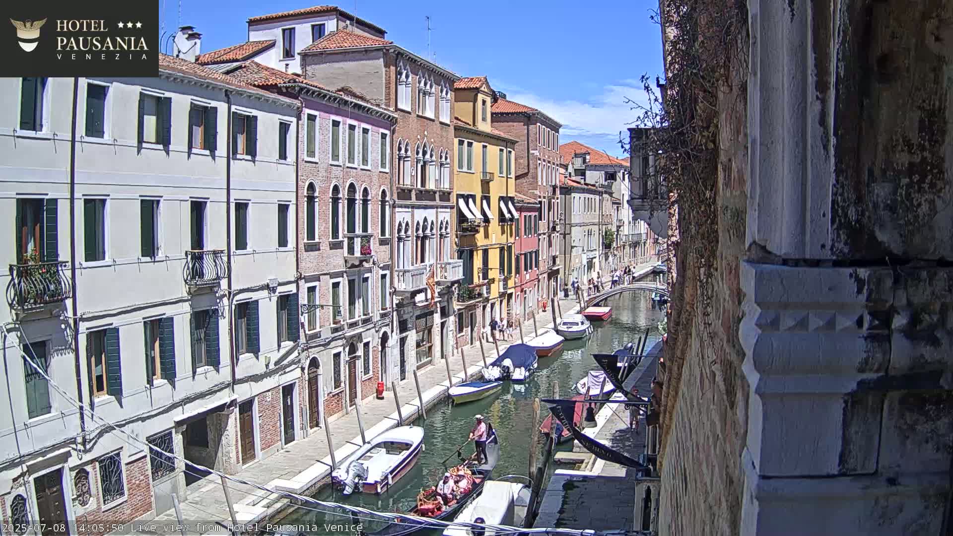 Venice, The View on Small Distributary of Grand Canal - Venice, Veneto, Italy
