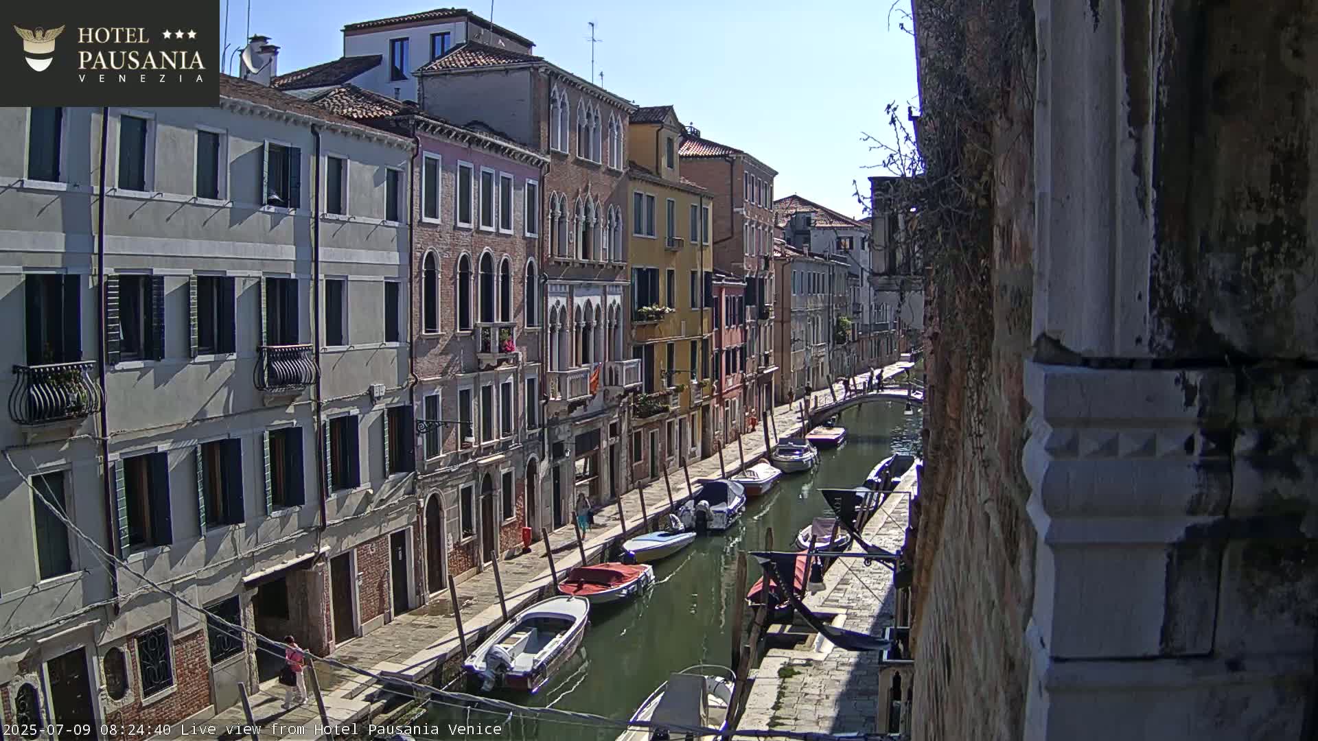 Venice, The View on Small Distributary of Grand Canal - Venice, Veneto, Italy