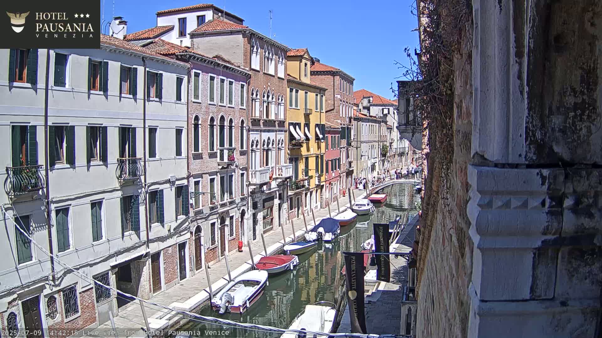 Venice, The View on Small Distributary of Grand Canal - Venice, Veneto, Italy