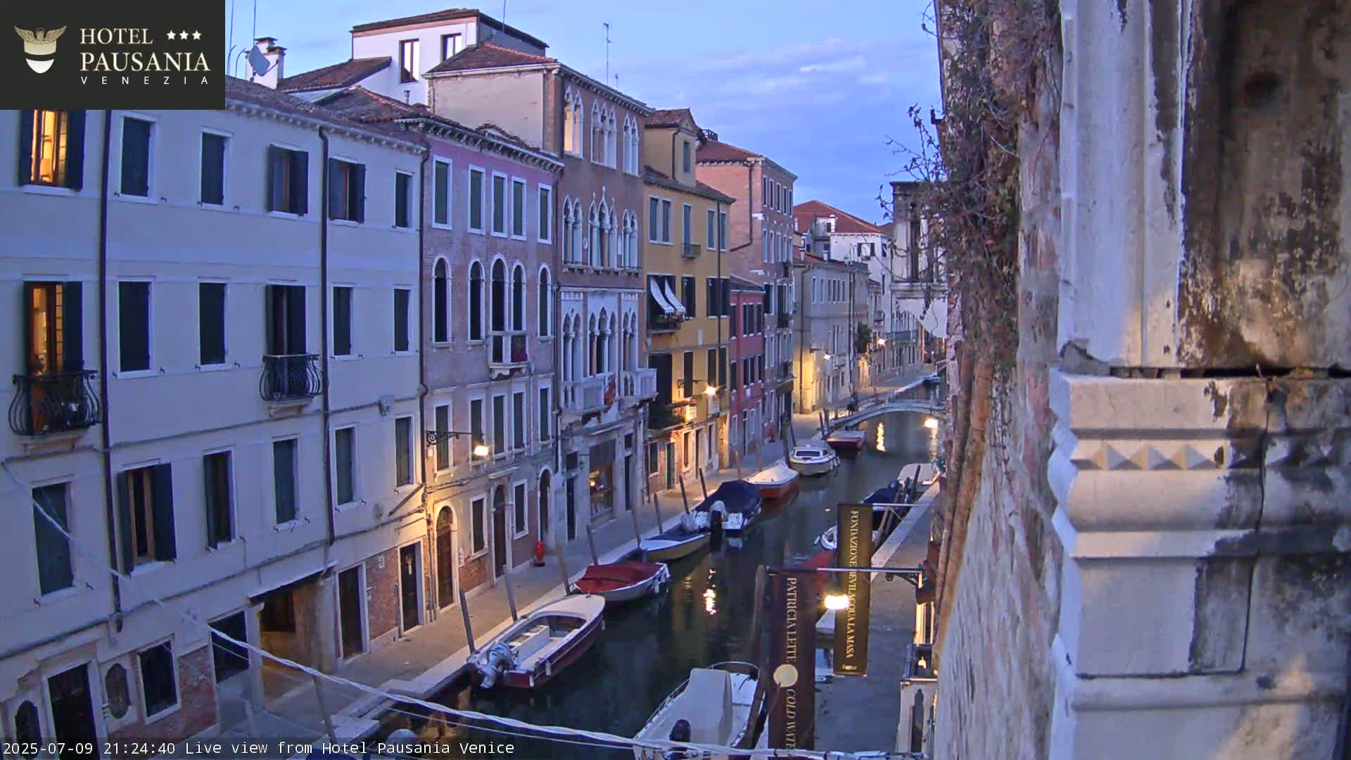Venice, The View on Small Distributary of Grand Canal - Venice, Veneto, Italy