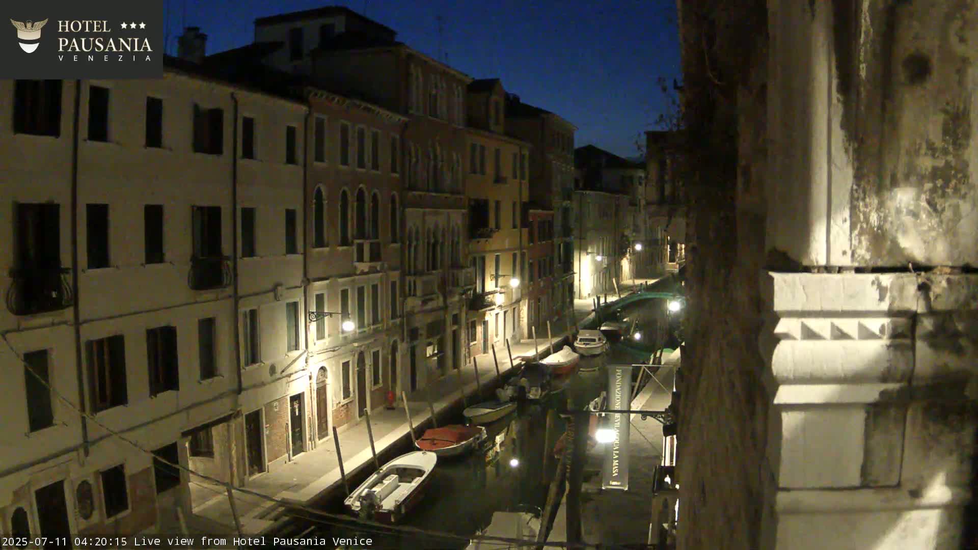 Venice, The View on Small Distributary of Grand Canal - Venice, Veneto, Italy