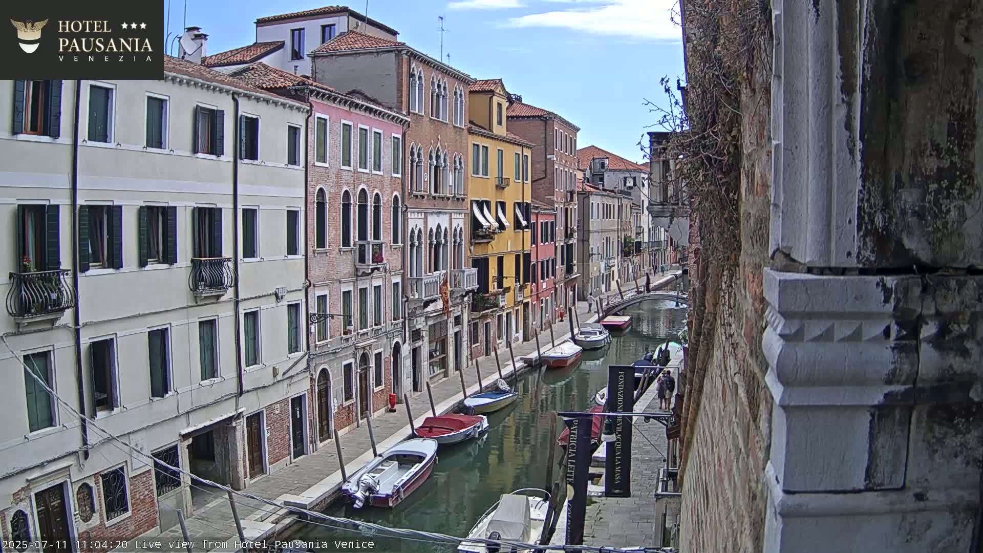 Venice, The View on Small Distributary of Grand Canal - Venice, Veneto, Italy