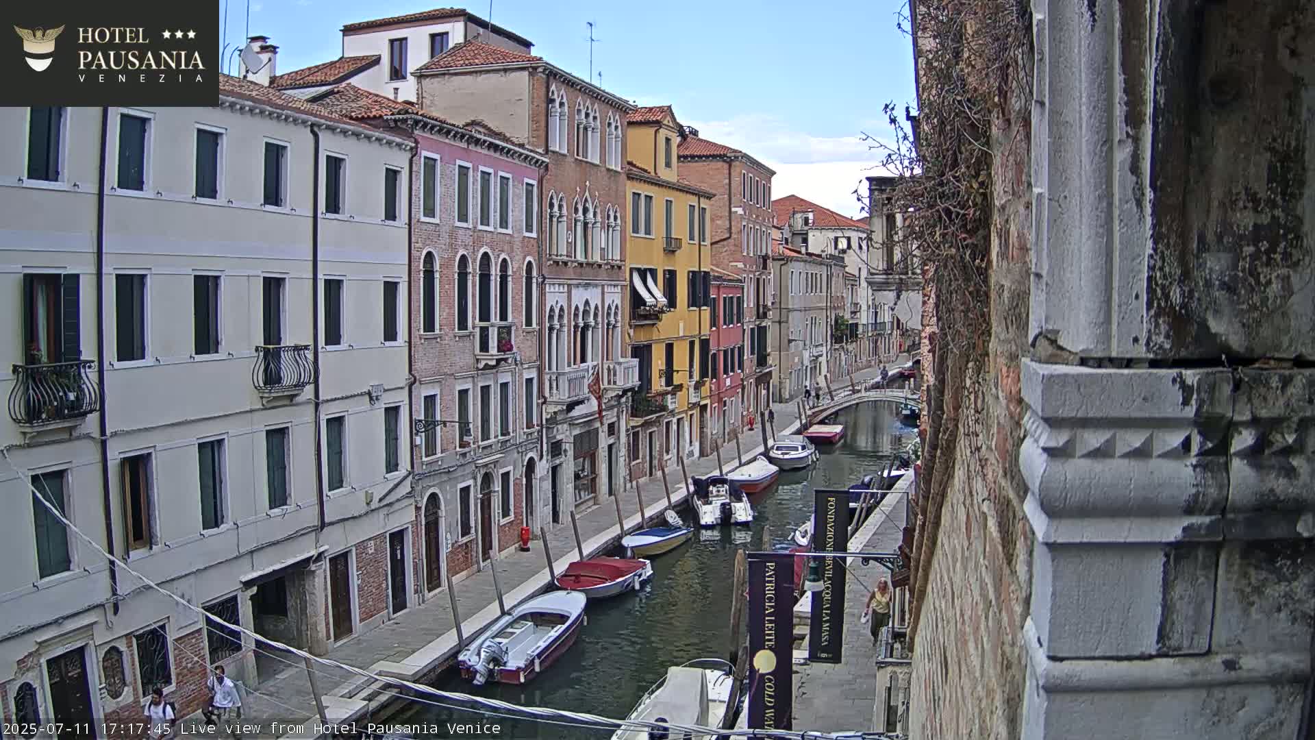 Venice, The View on Small Distributary of Grand Canal - Venice, Veneto, Italy
