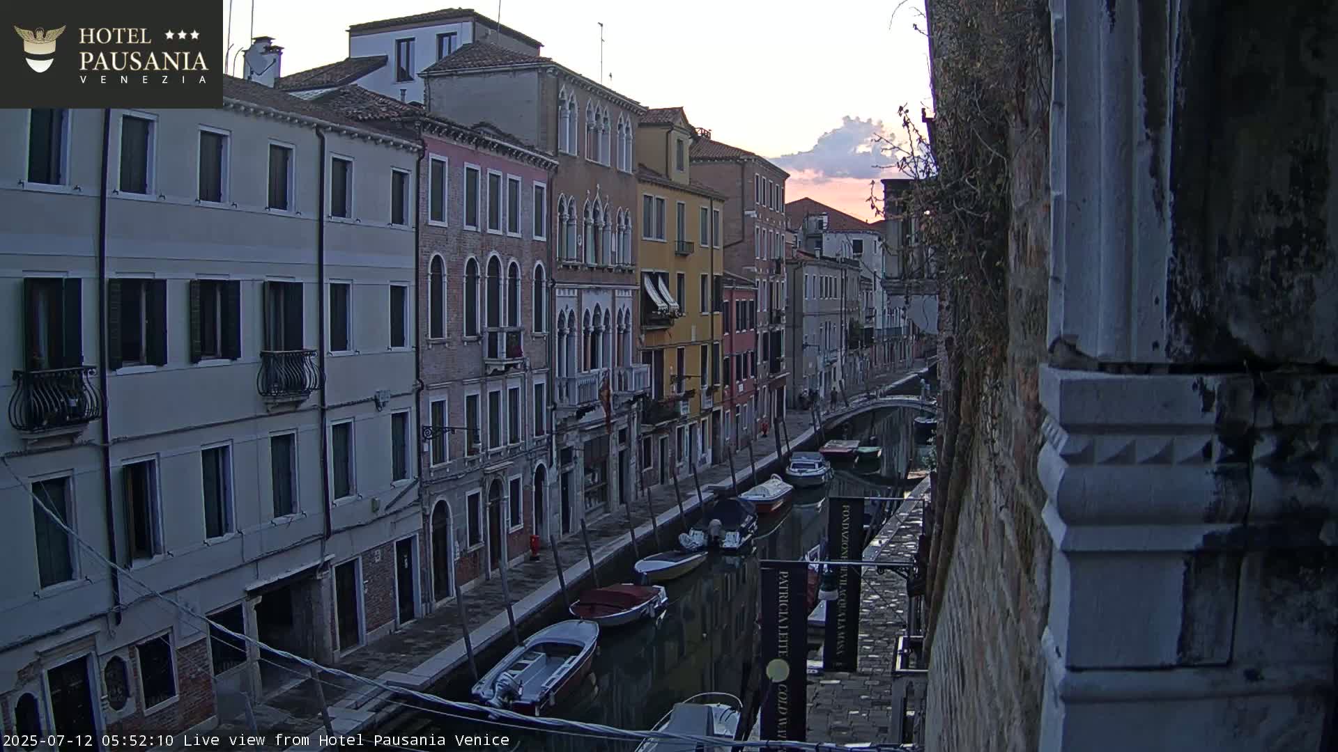 Venice, The View on Small Distributary of Grand Canal - Venice, Veneto, Italy