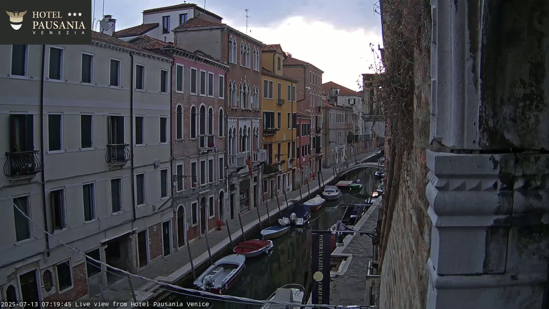 Venice, The View on Small Distributary of Grand Canal - Venice, Veneto, Italy