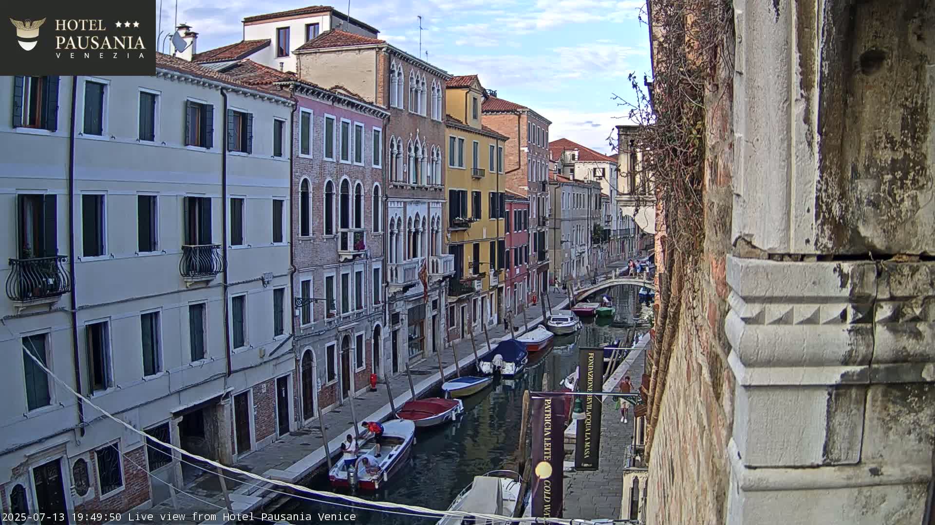Venice, The View on Small Distributary of Grand Canal - Venice, Veneto, Italy