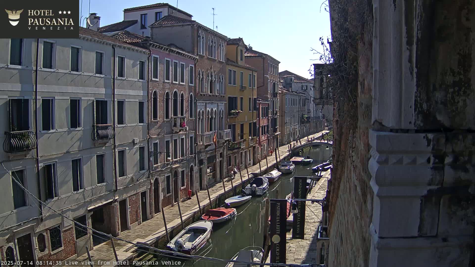 Venice, The View on Small Distributary of Grand Canal - Venice, Veneto, Italy