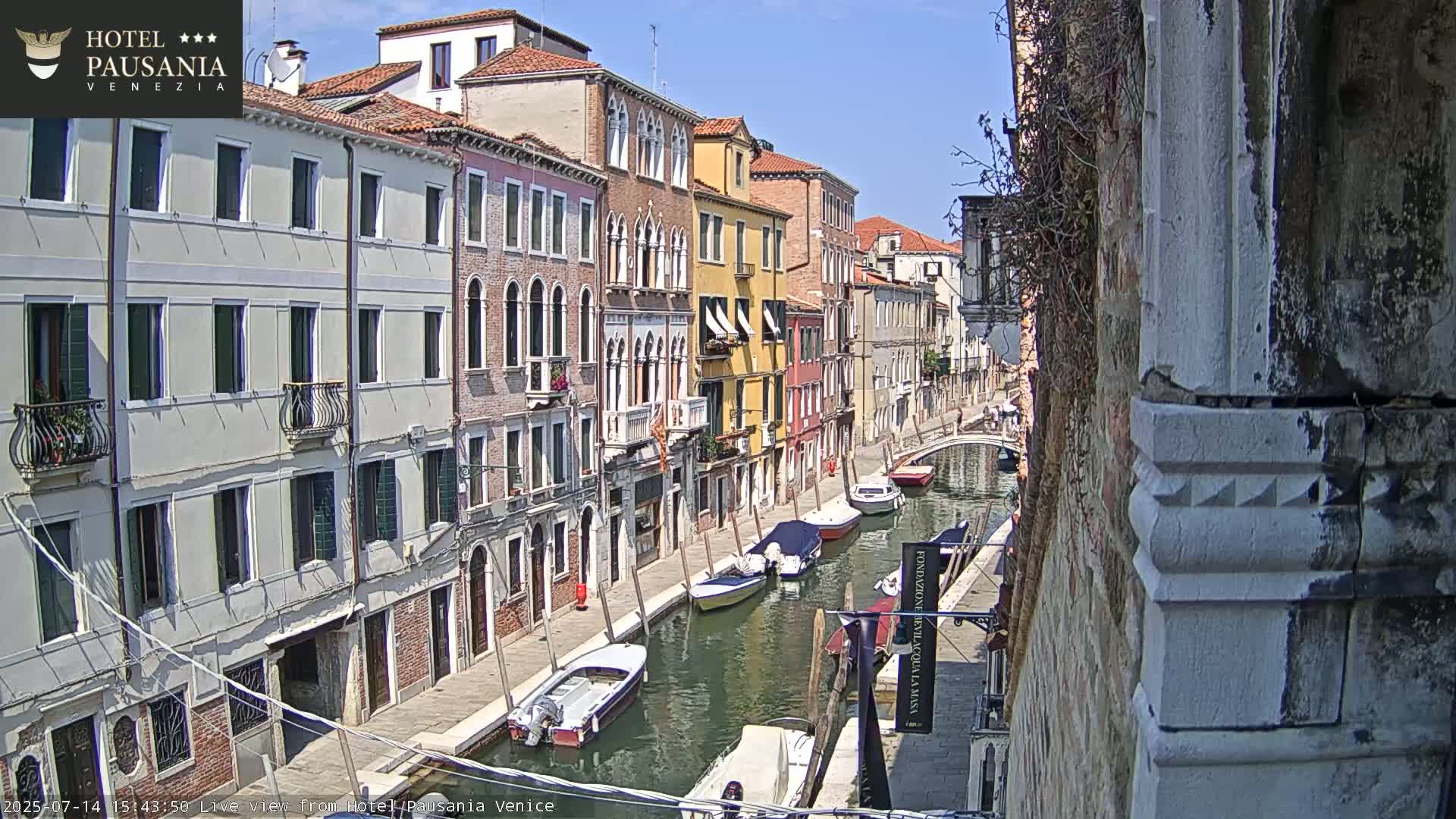 Venice, The View on Small Distributary of Grand Canal - Venice, Veneto, Italy