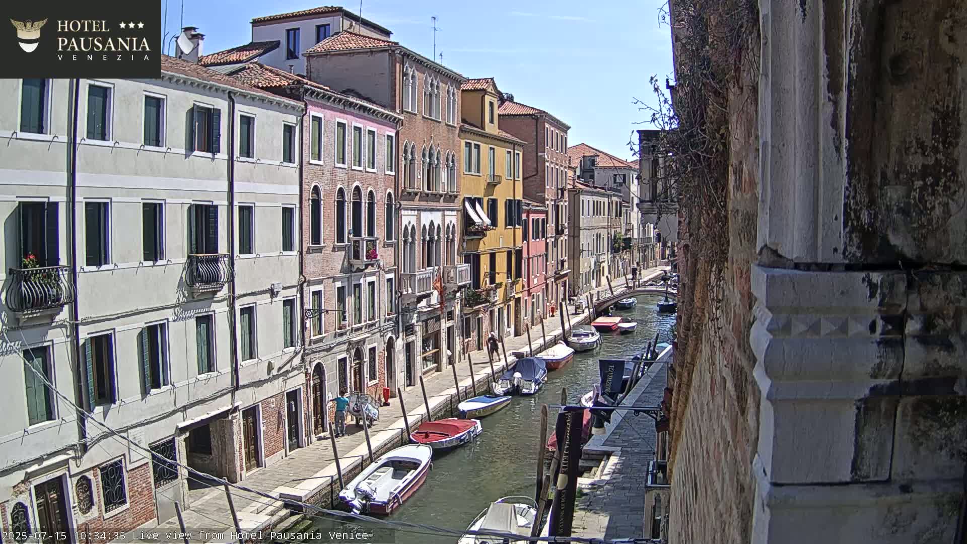 Venice, The View on Small Distributary of Grand Canal - Venice, Veneto, Italy