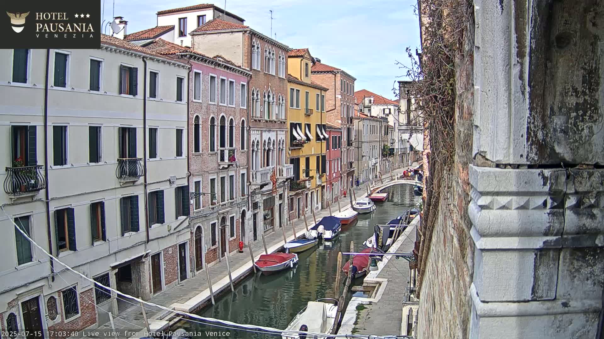 Venice, The View on Small Distributary of Grand Canal - Venice, Veneto, Italy