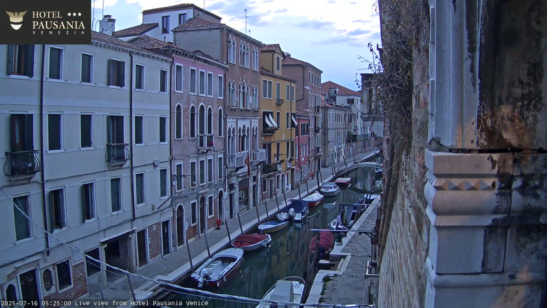Venice, The View on Small Distributary of Grand Canal - Venice, Veneto, Italy