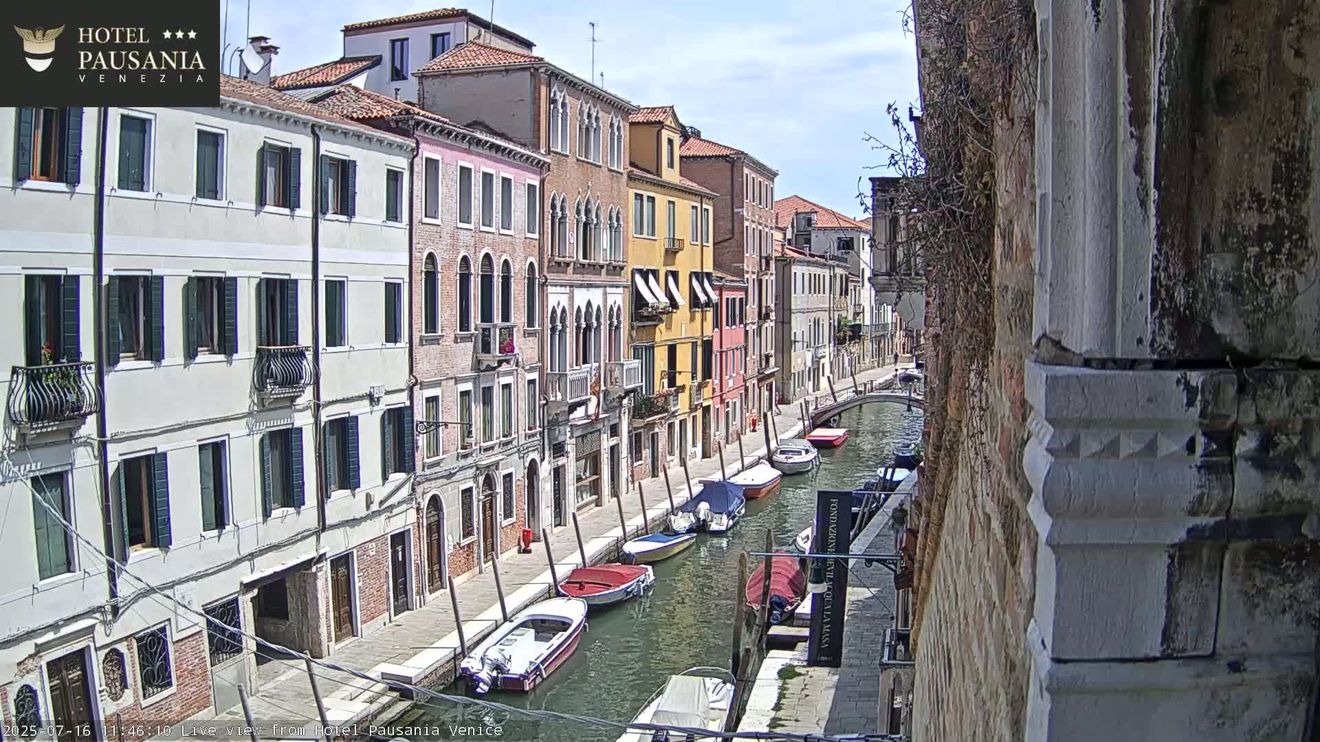 Venice, The View on Small Distributary of Grand Canal - Venice, Veneto, Italy