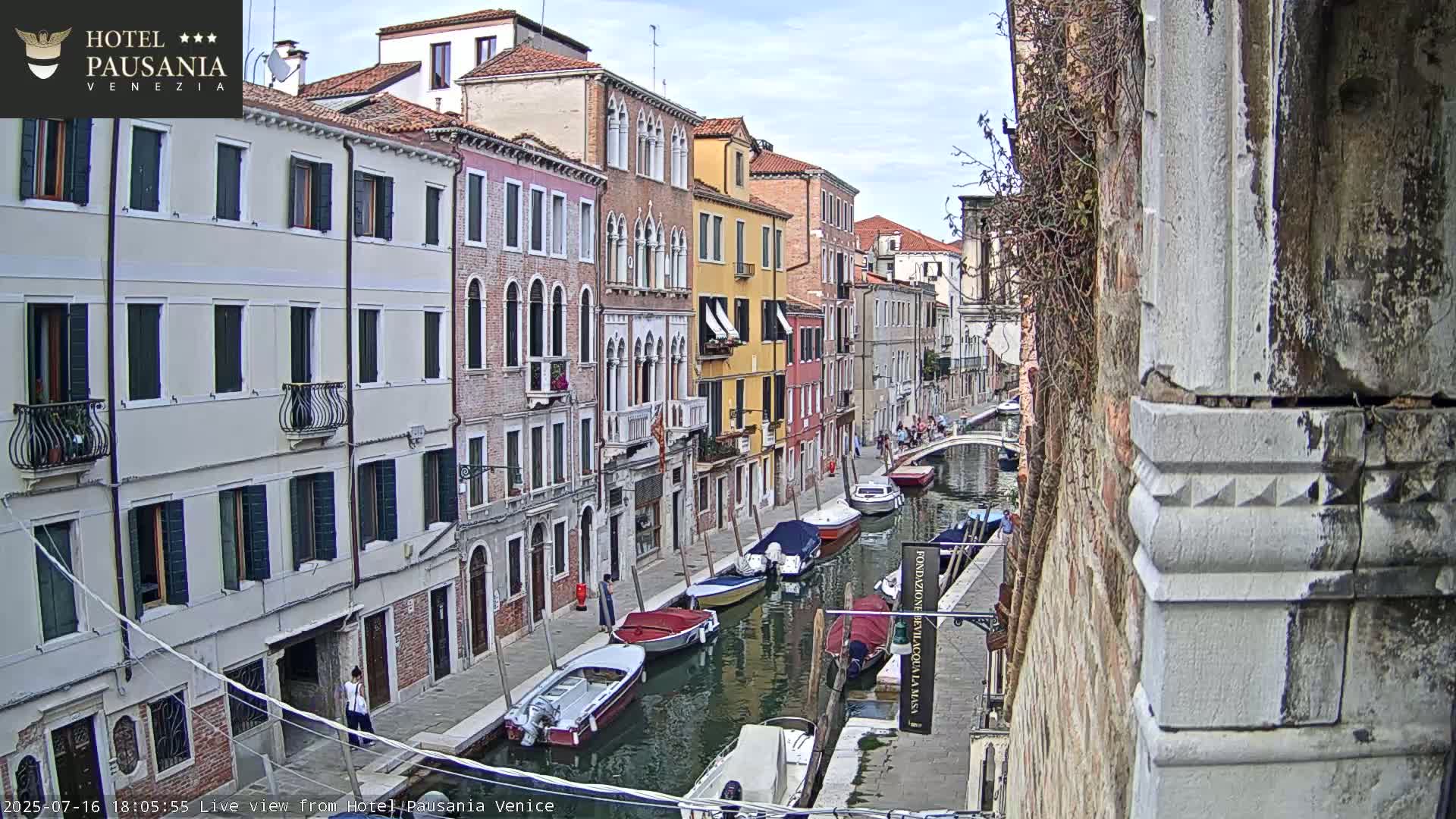 Venice, The View on Small Distributary of Grand Canal - Venice, Veneto, Italy