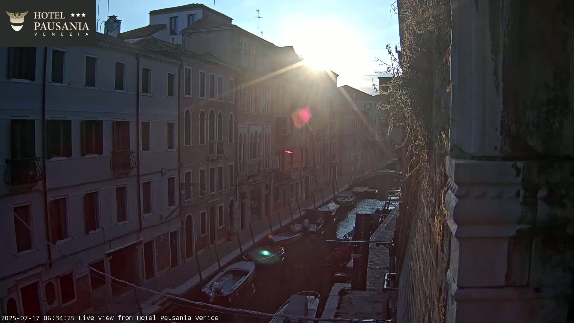 Venice, The View on Small Distributary of Grand Canal - Venice, Veneto, Italy