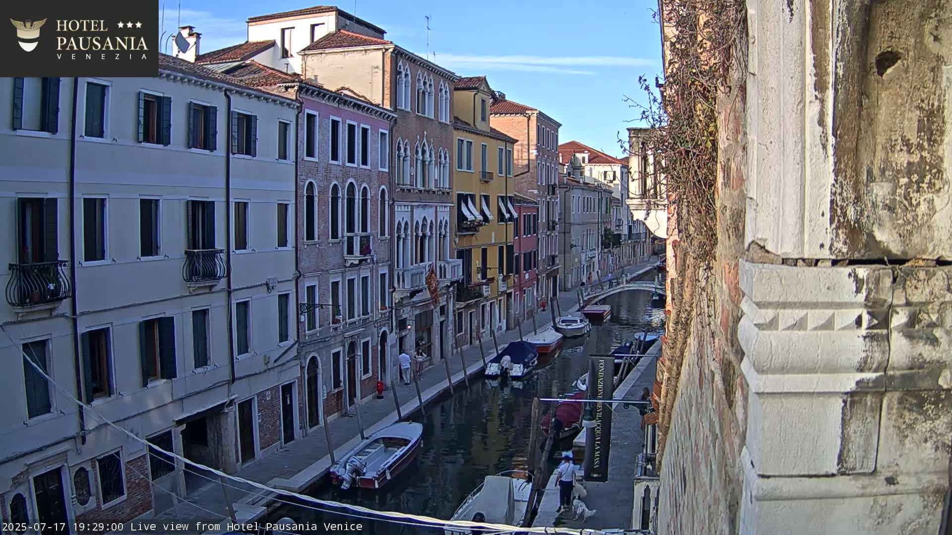 Venice, The View on Small Distributary of Grand Canal - Venice, Veneto, Italy