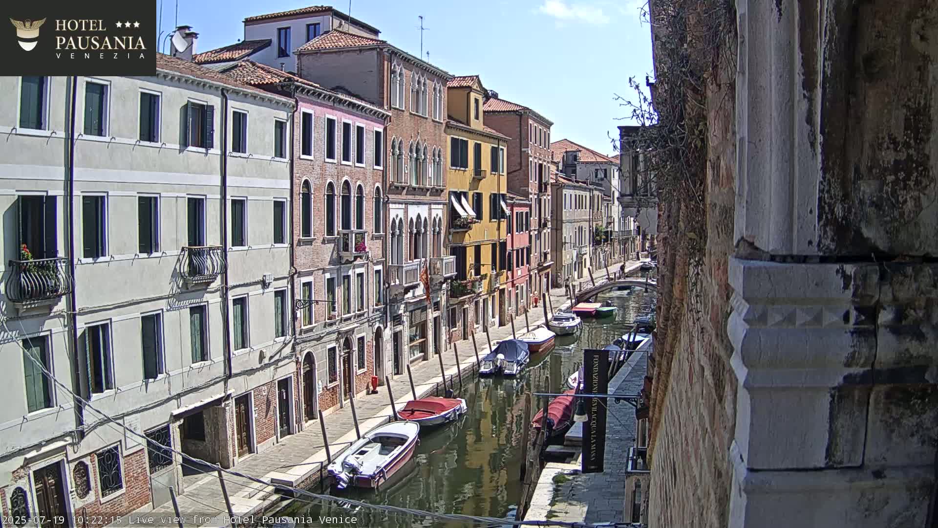 Venice, The View on Small Distributary of Grand Canal - Venice, Veneto, Italy