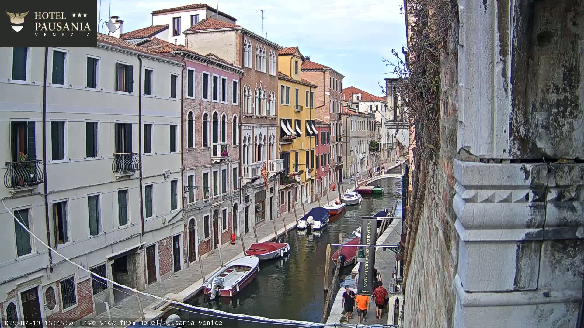 Venice, The View on Small Distributary of Grand Canal - Venice, Veneto, Italy