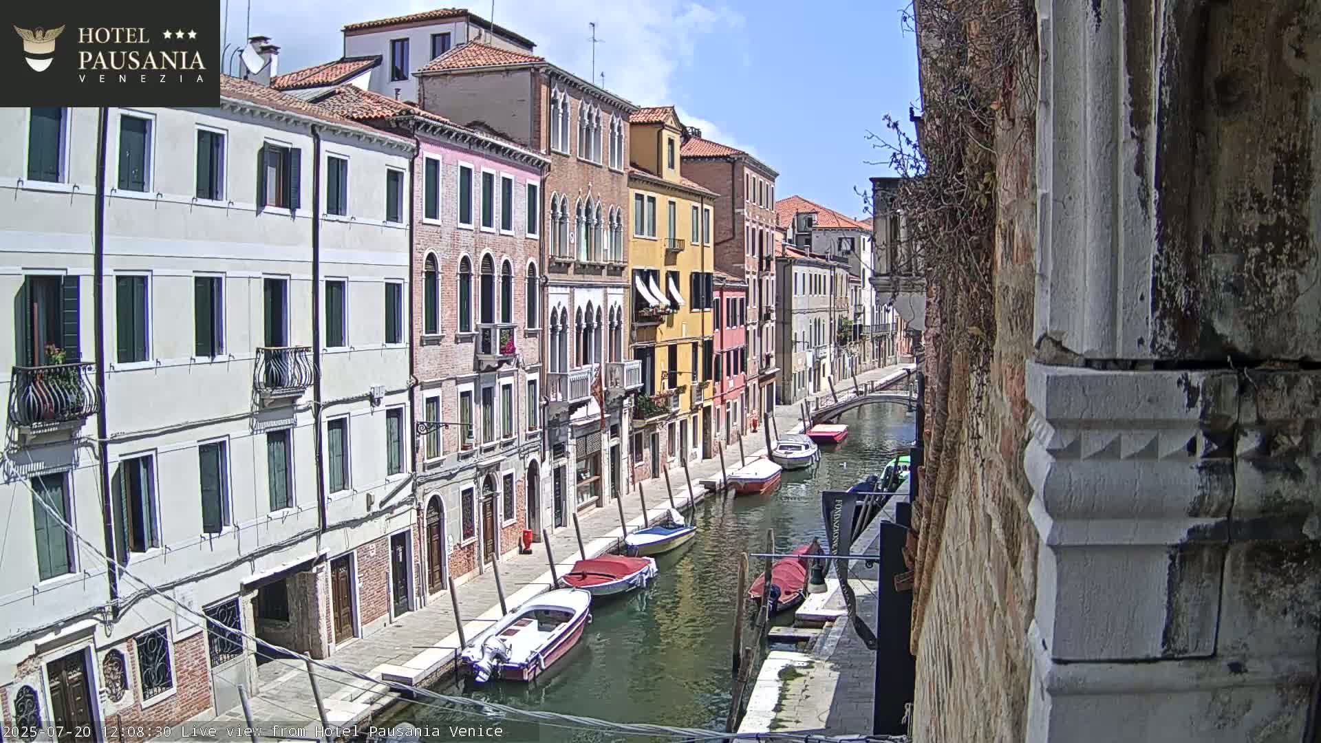 Venice, The View on Small Distributary of Grand Canal - Venice, Veneto, Italy