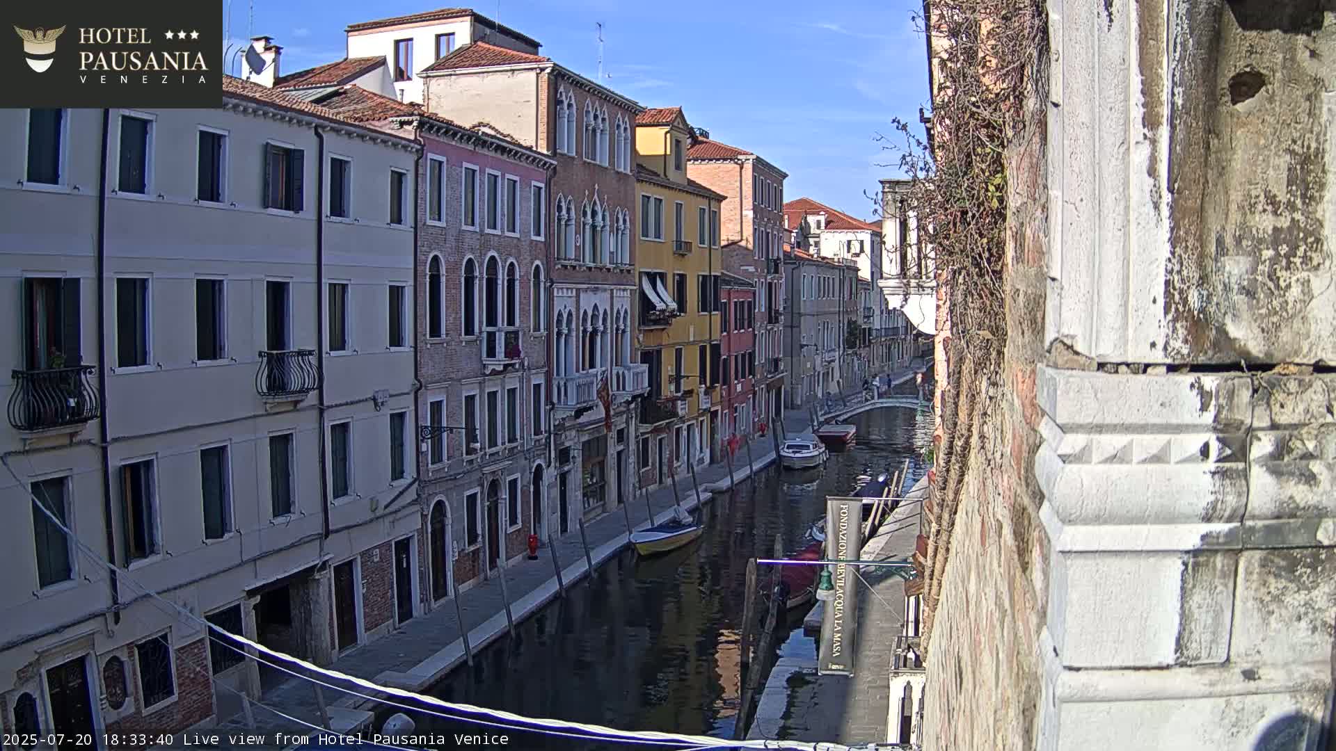 Venice, The View on Small Distributary of Grand Canal - Venice, Veneto, Italy