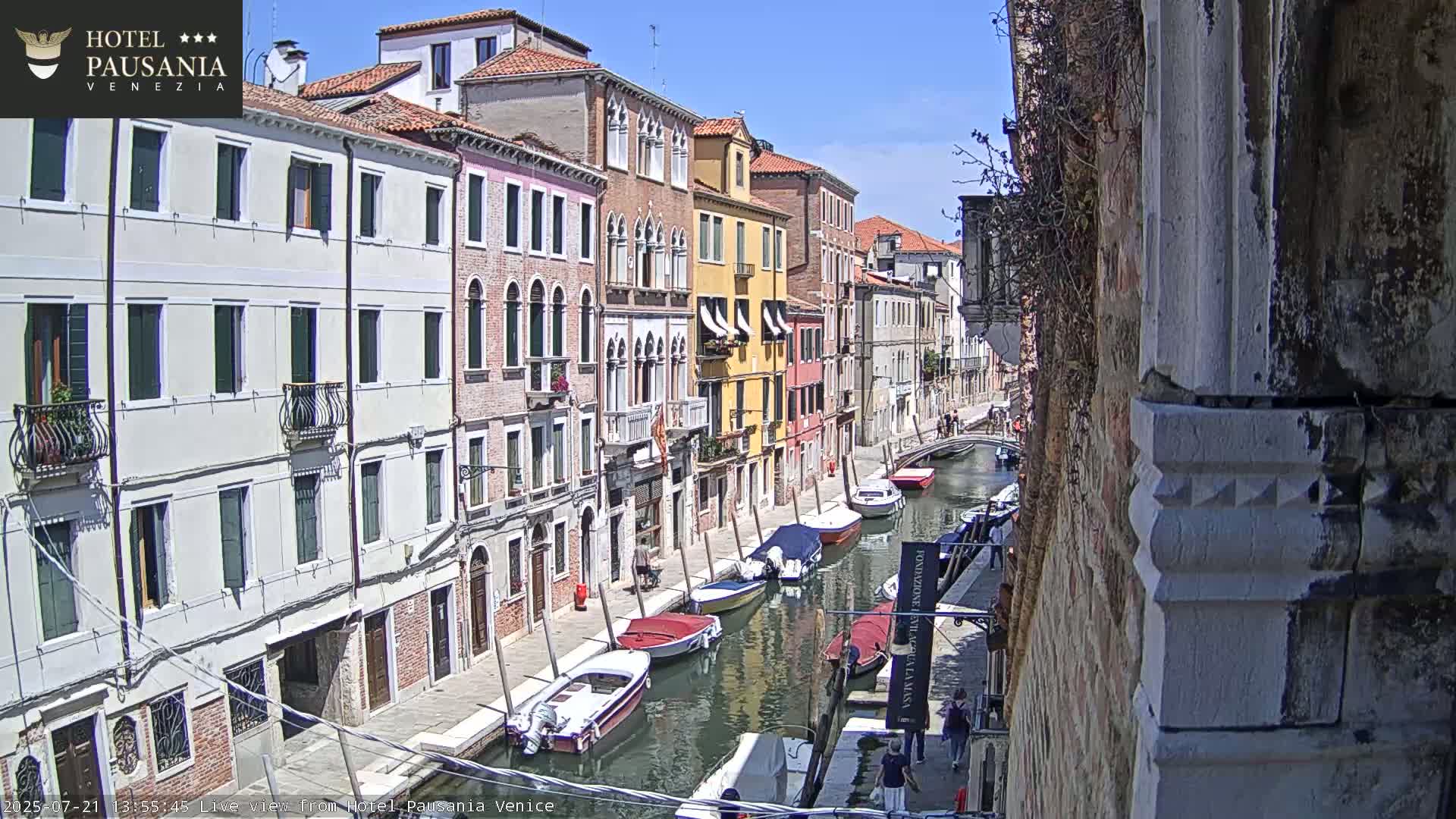 Venice, The View on Small Distributary of Grand Canal - Venice, Veneto, Italy