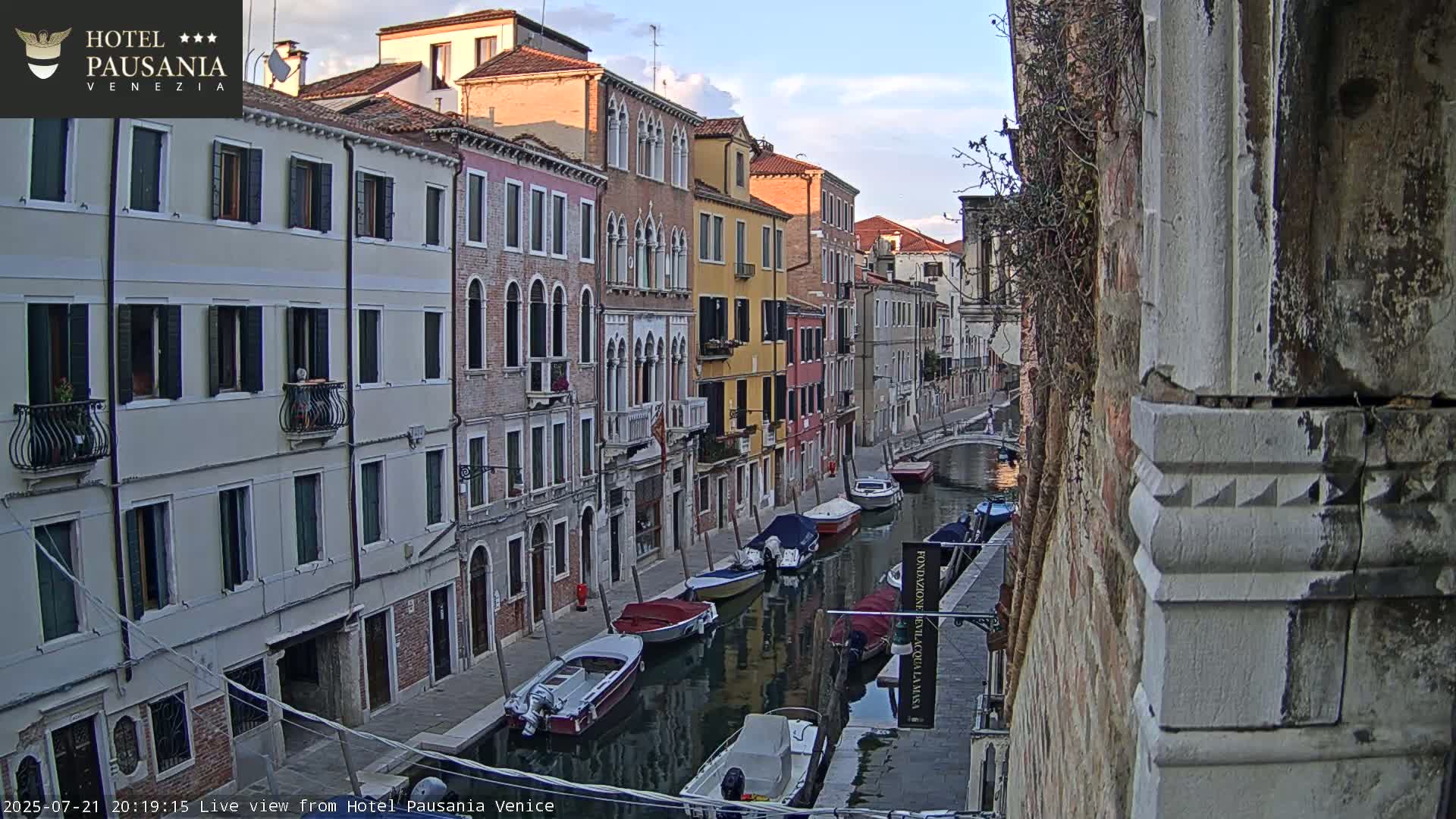 Venice, The View on Small Distributary of Grand Canal - Venice, Veneto, Italy