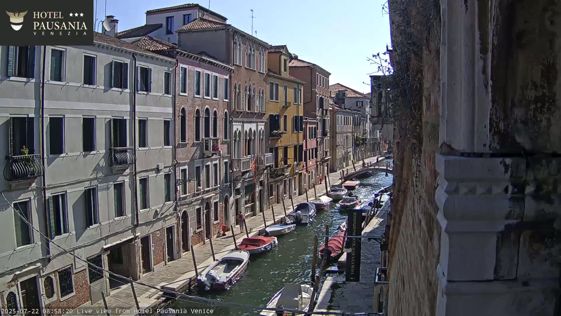Venice, The View on Small Distributary of Grand Canal - Venice, Veneto, Italy
