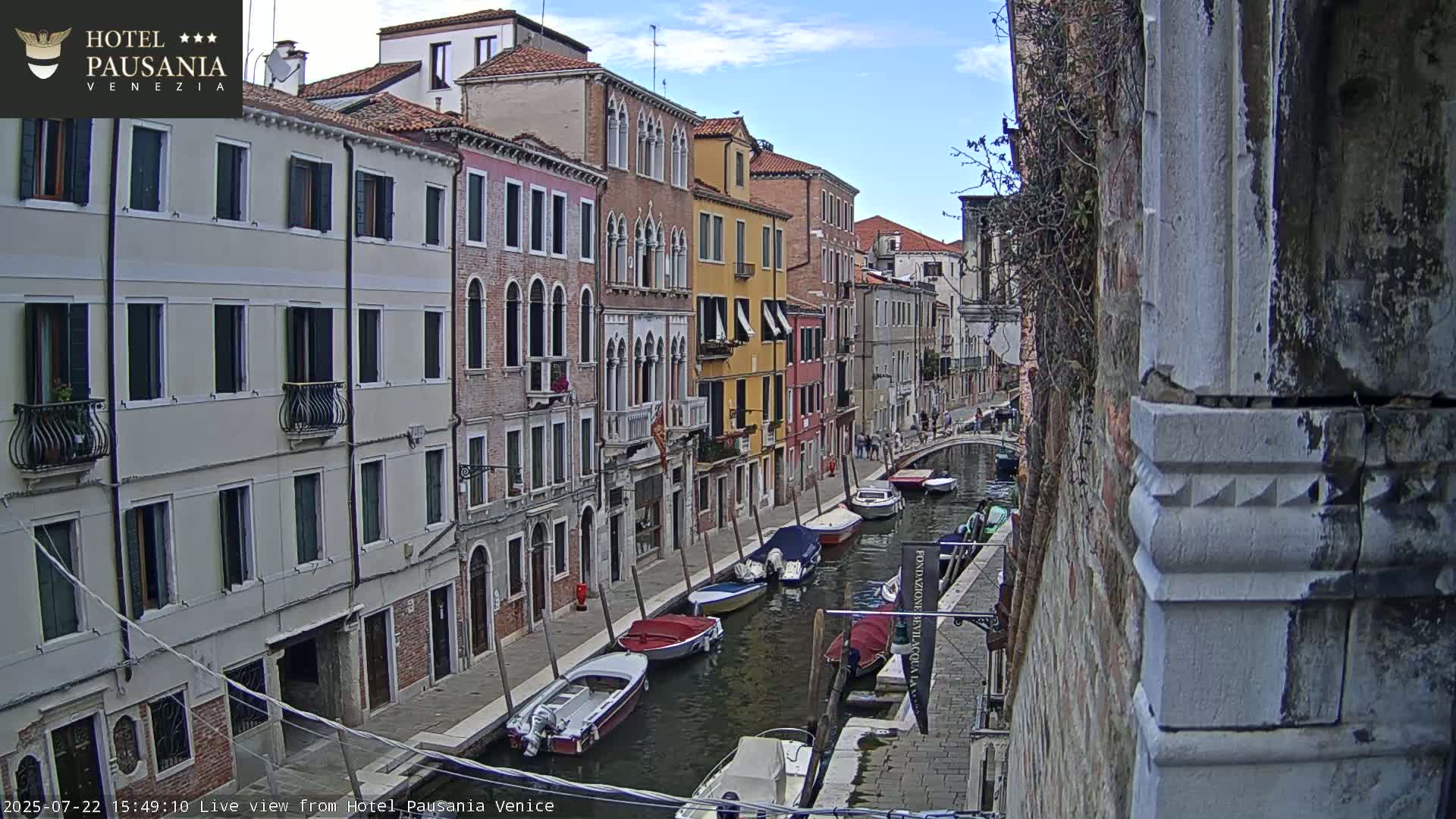 Venice, The View on Small Distributary of Grand Canal - Venice, Veneto, Italy
