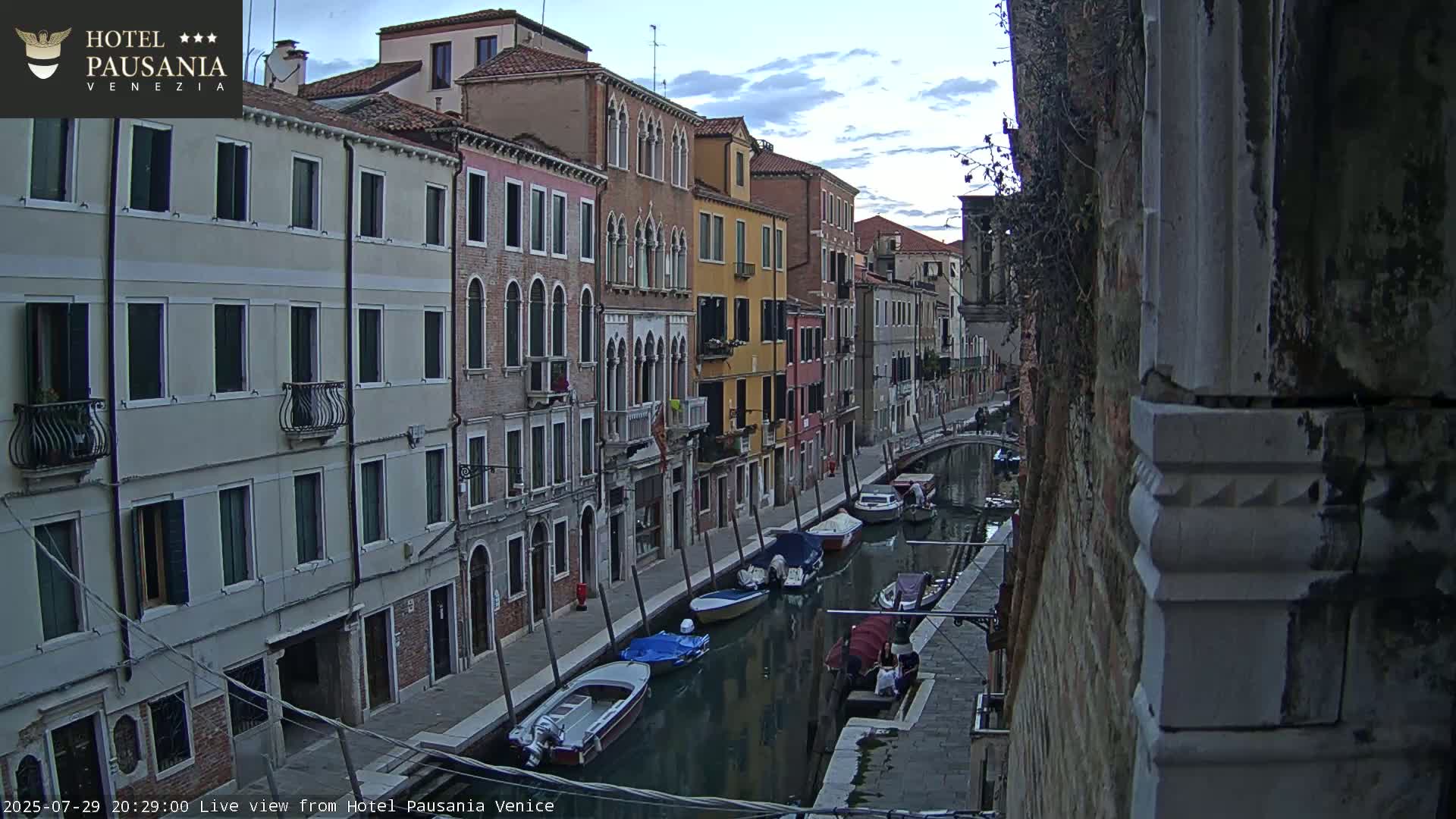 Venice, The View on Small Distributary of Grand Canal - Venice, Veneto, Italy