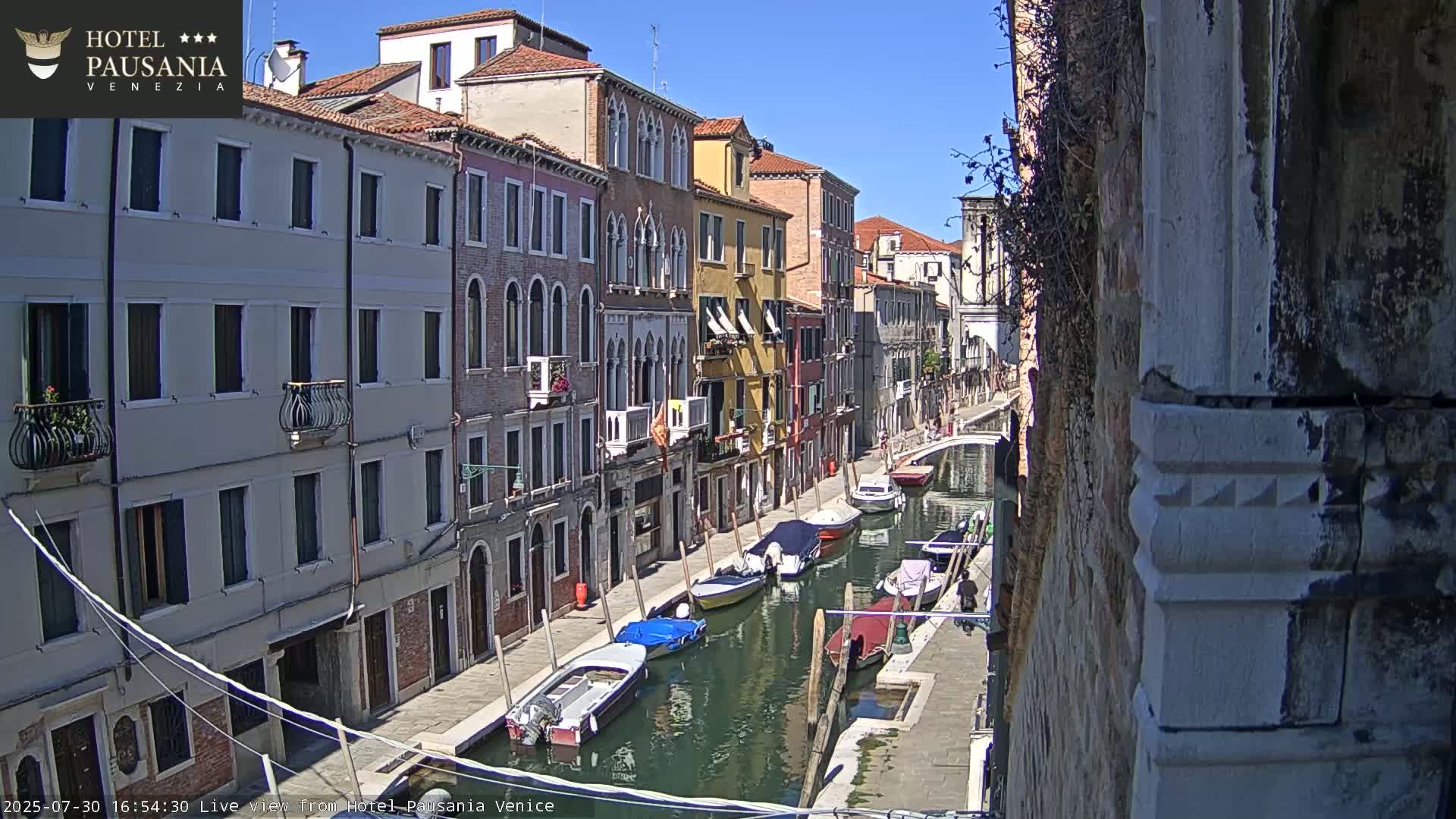Venice, The View on Small Distributary of Grand Canal - Venice, Veneto, Italy