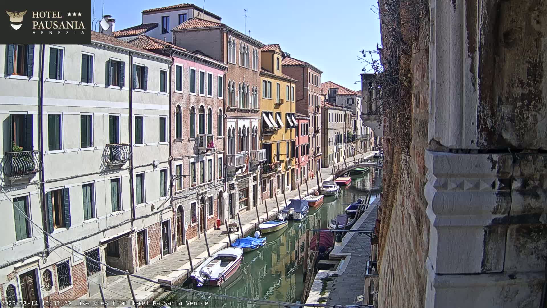 Venice, The View on Small Distributary of Grand Canal - Venice, Veneto, Italy