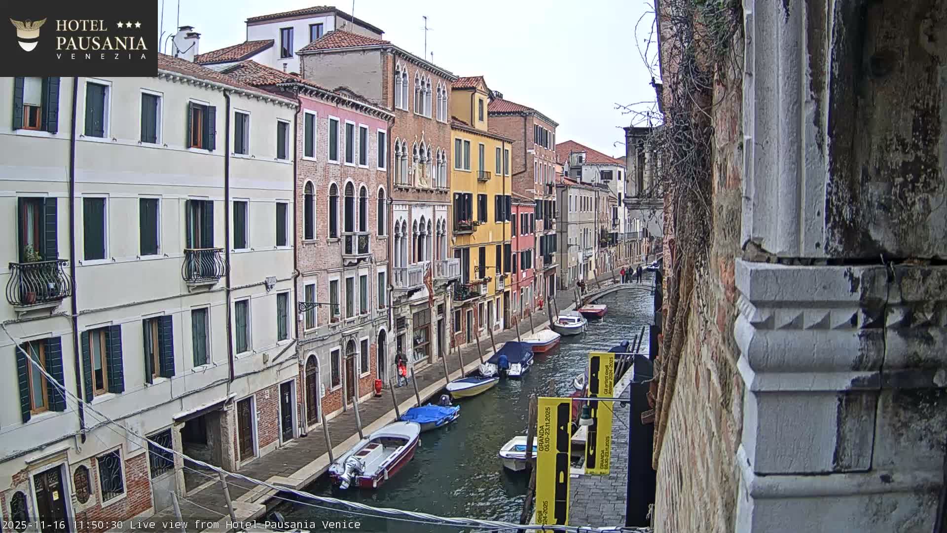 Venice, The View on Small Distributary of Grand Canal - Venice, Veneto, Italy