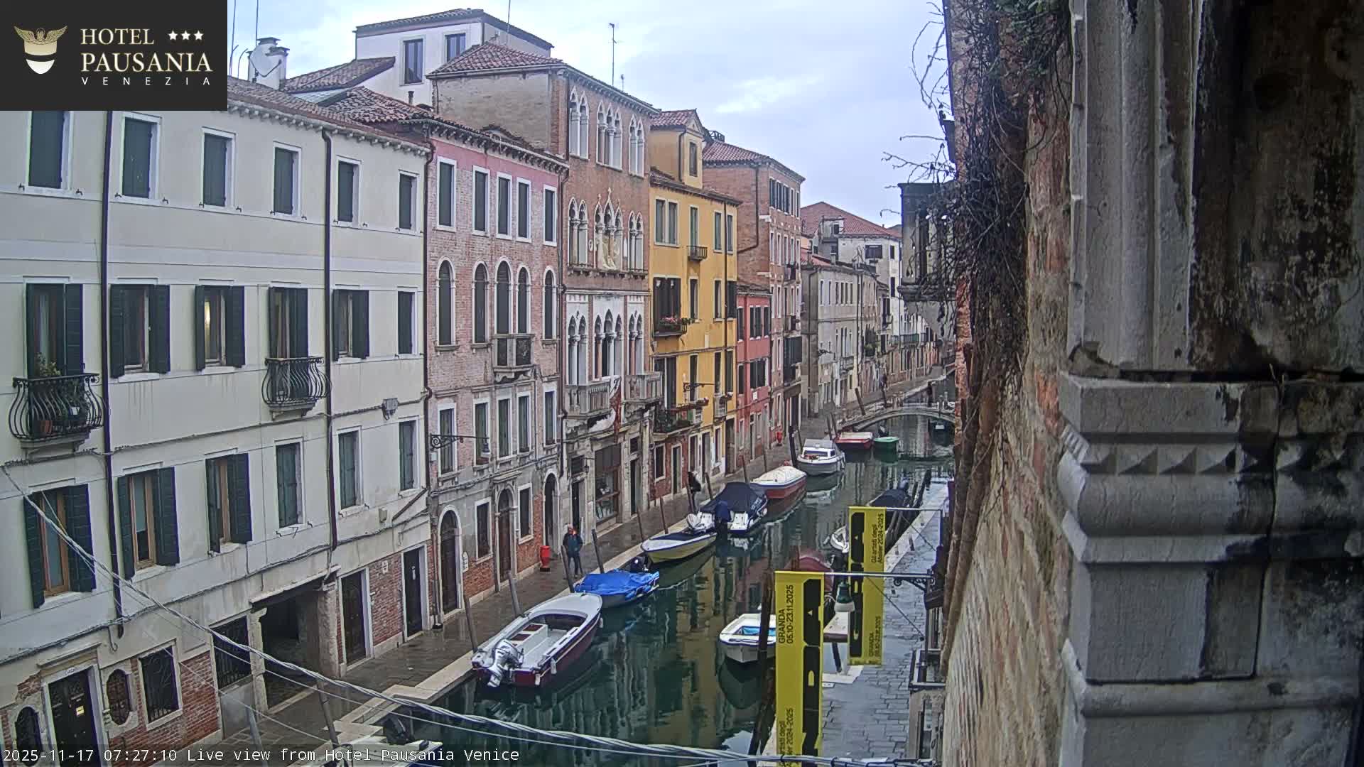 Venice, The View on Small Distributary of Grand Canal - Venice, Veneto, Italy