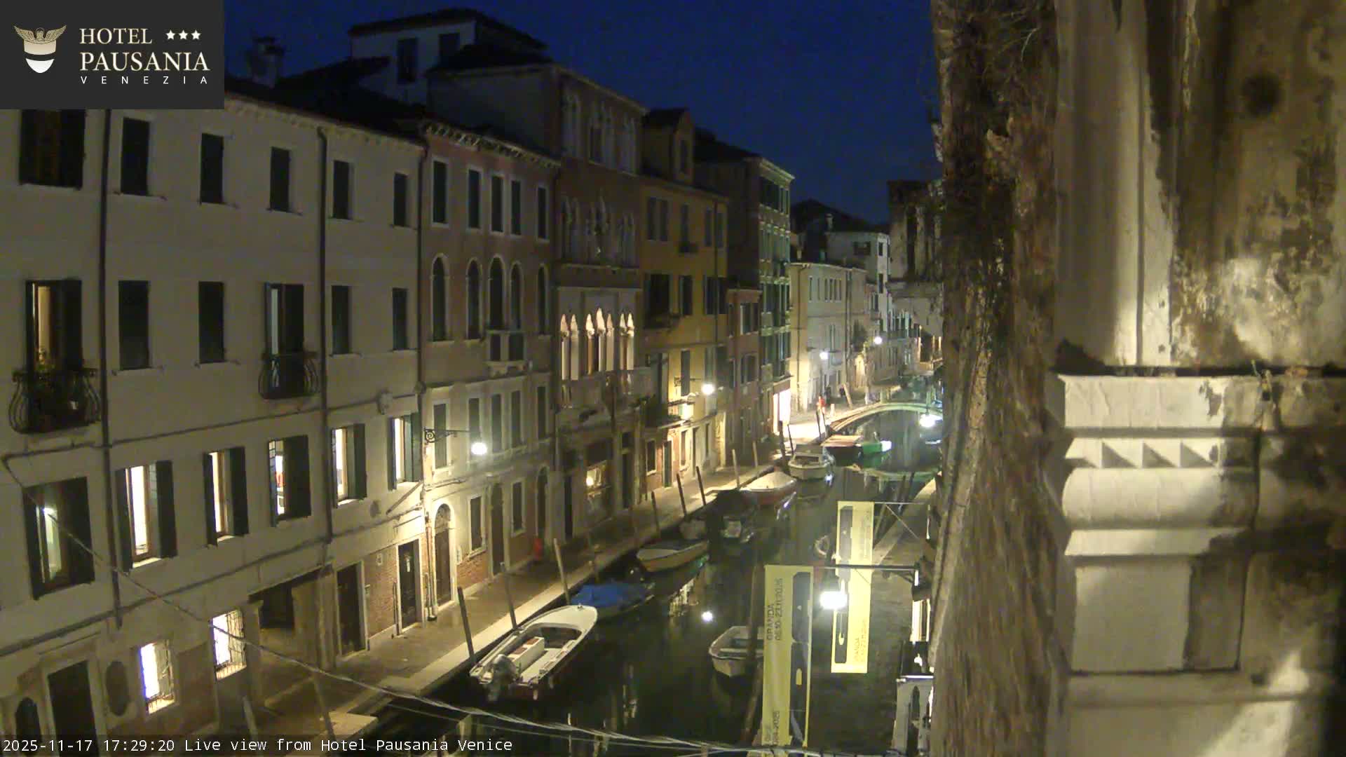 Venice, The View on Small Distributary of Grand Canal - Venice, Veneto, Italy