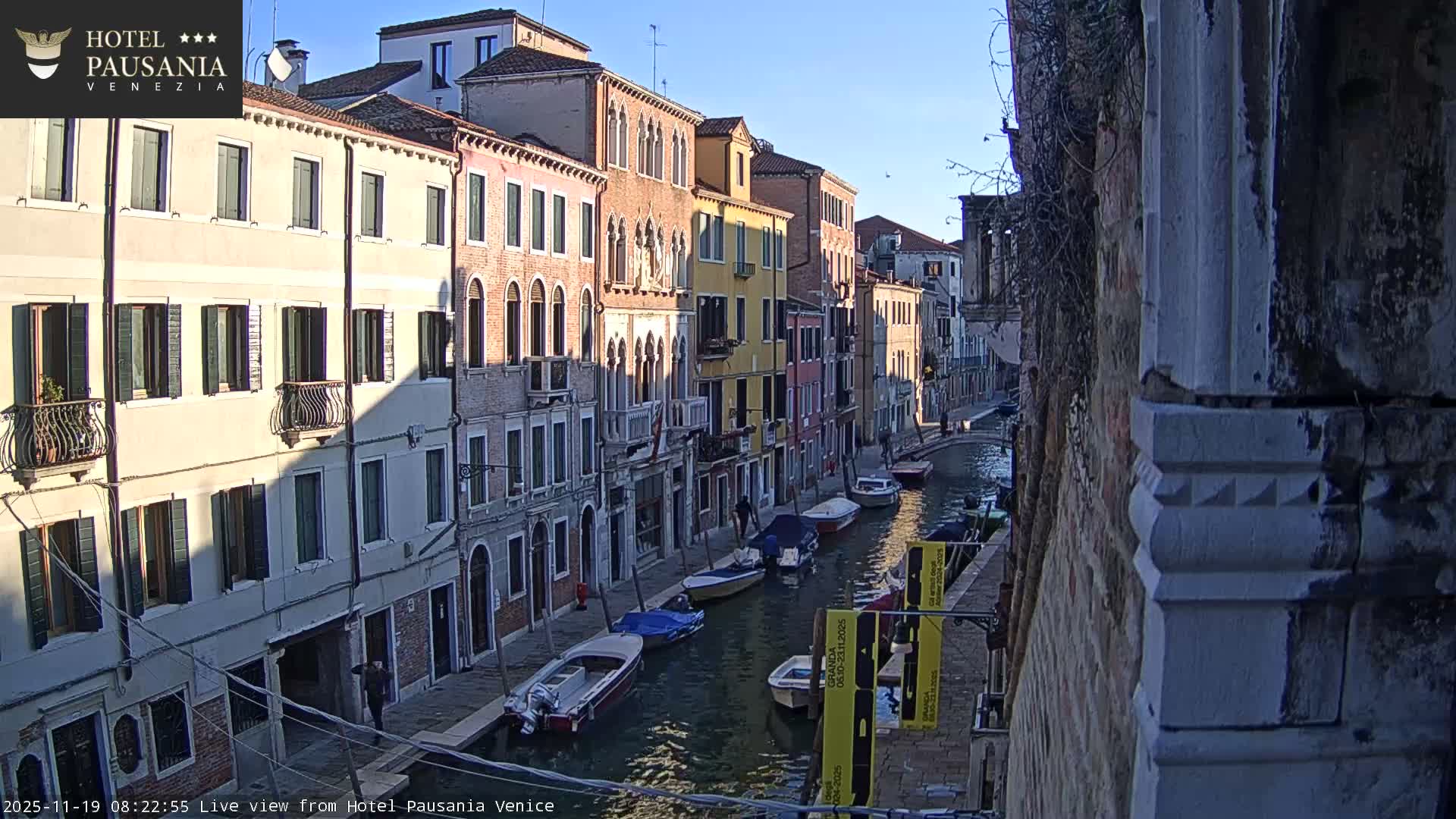 Venice, The View on Small Distributary of Grand Canal - Venice, Veneto, Italy