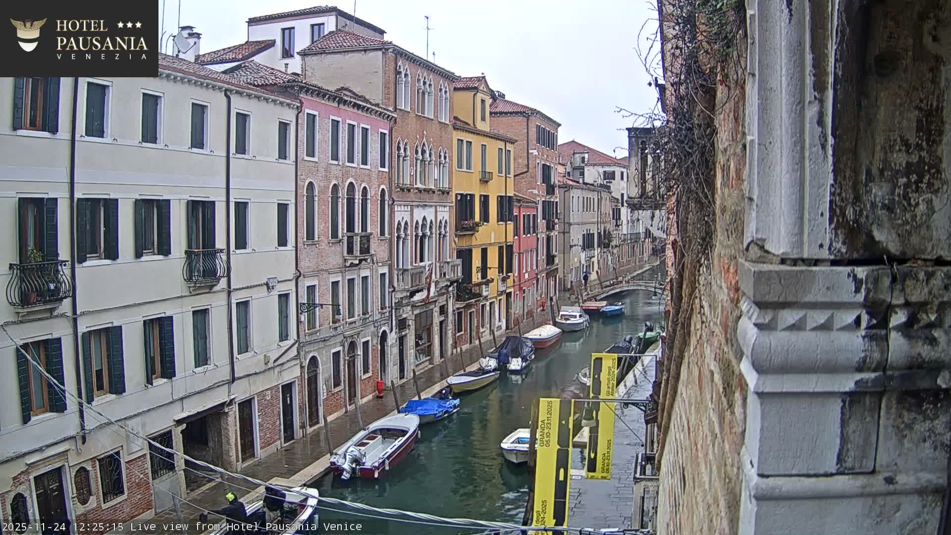 Venice, The View on Small Distributary of Grand Canal - Venice, Veneto, Italy