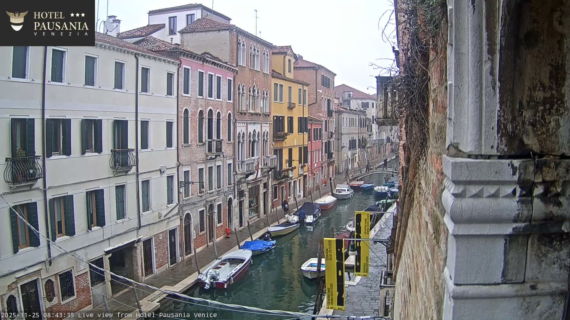 Venice, The View on Small Distributary of Grand Canal - Venice, Veneto, Italy