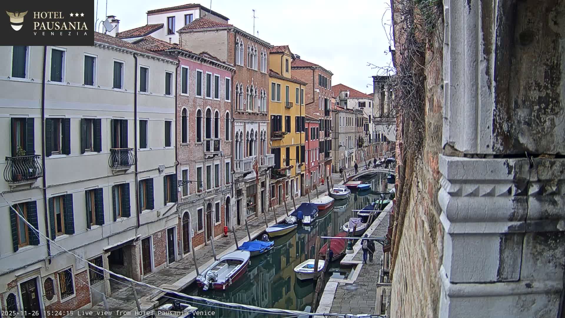 Venice, The View on Small Distributary of Grand Canal - Venice, Veneto, Italy