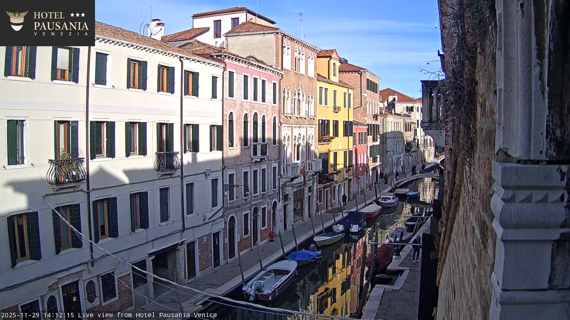 Venice, The View on Small Distributary of Grand Canal - Venice, Veneto, Italy