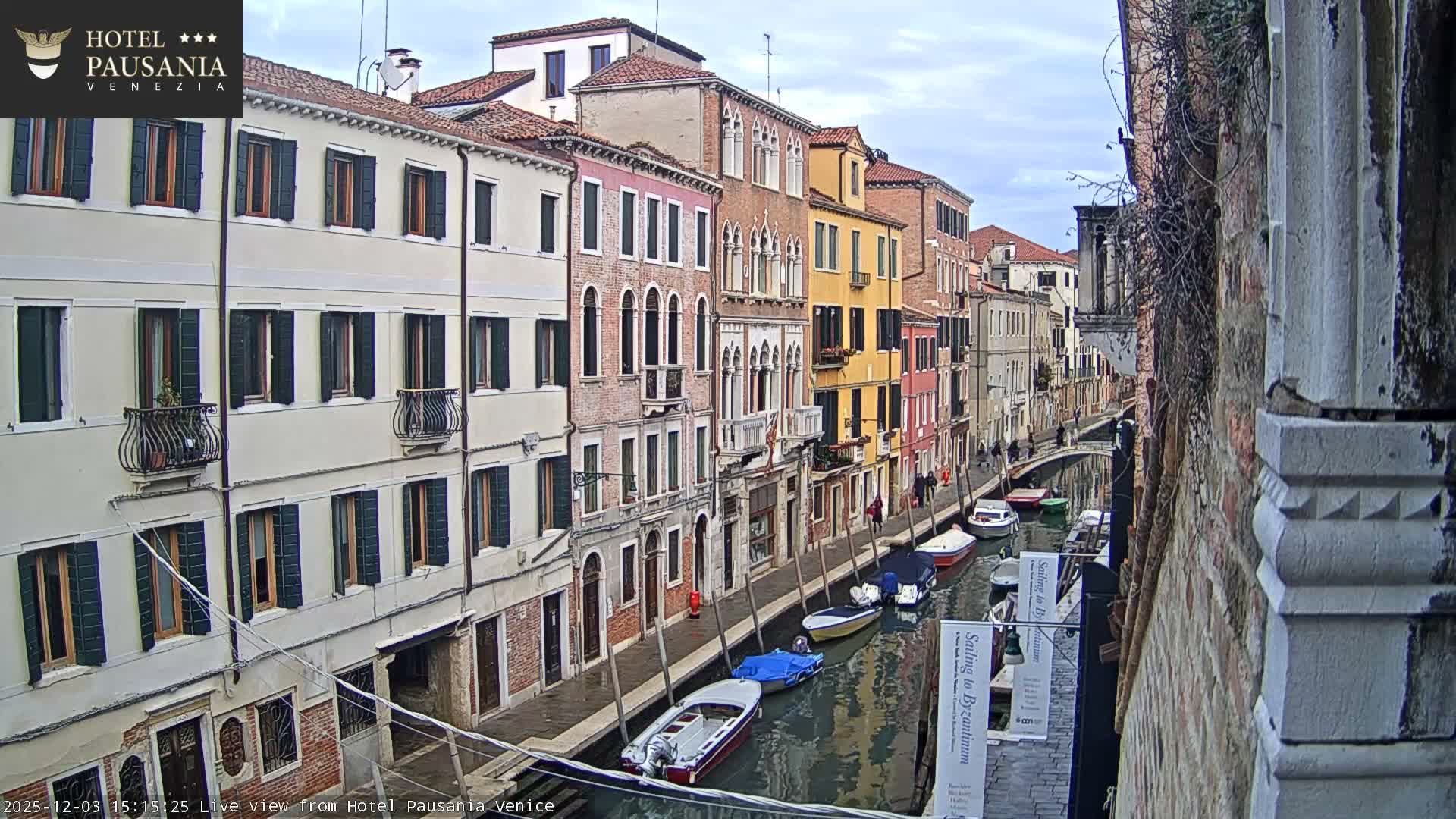 Venice, The View on Small Distributary of Grand Canal - Venice, Veneto, Italy