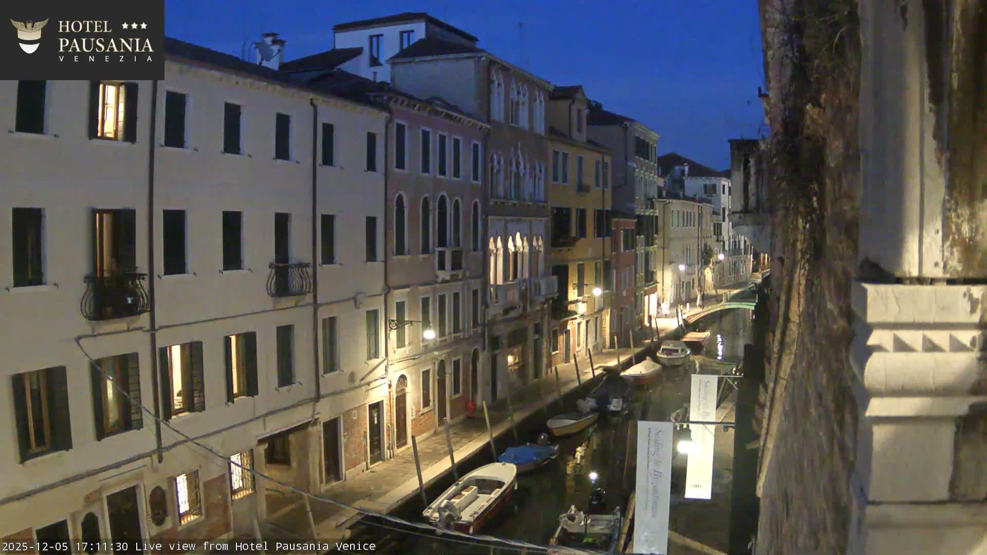 Venice, The View on Small Distributary of Grand Canal - Venice, Veneto, Italy