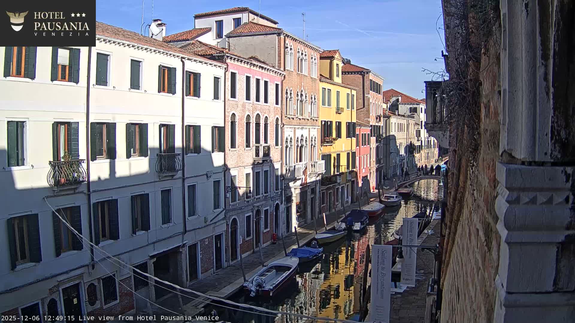 Venice, The View on Small Distributary of Grand Canal - Venice, Veneto, Italy