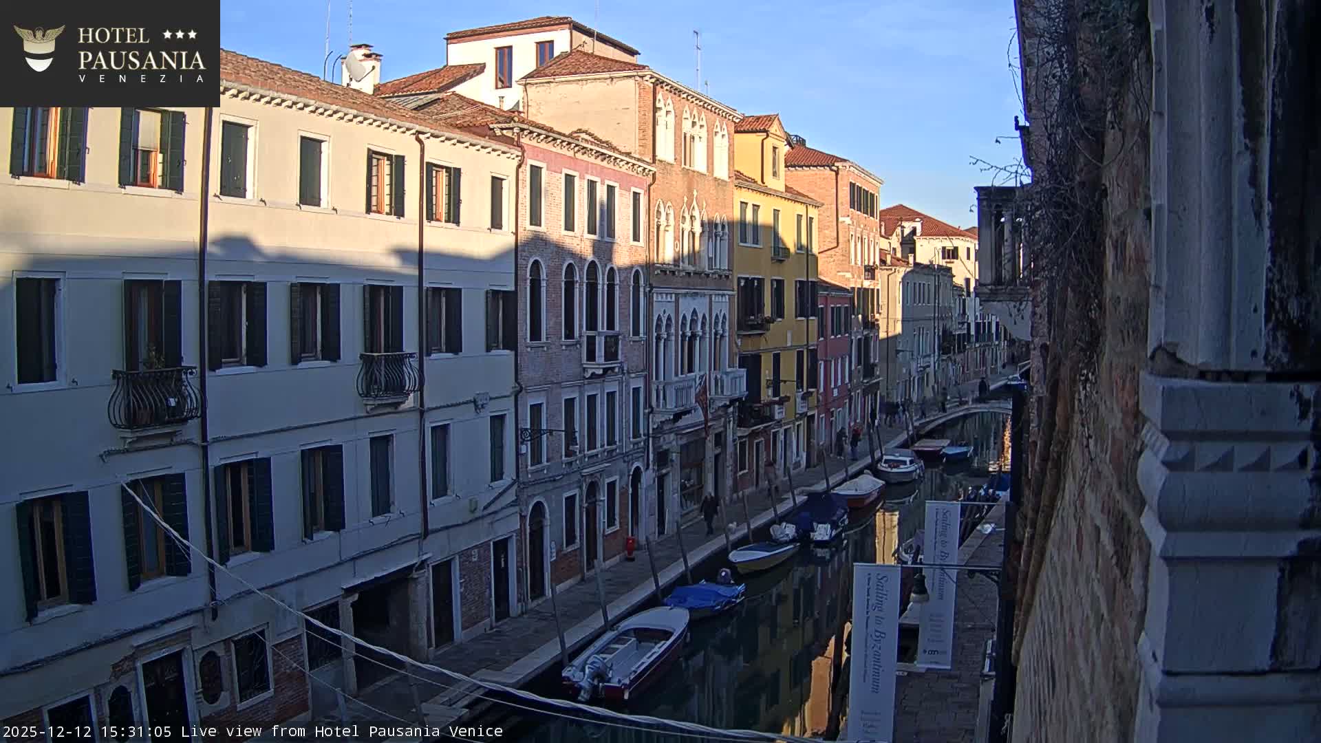 Venice, The View on Small Distributary of Grand Canal - Venice, Veneto, Italy