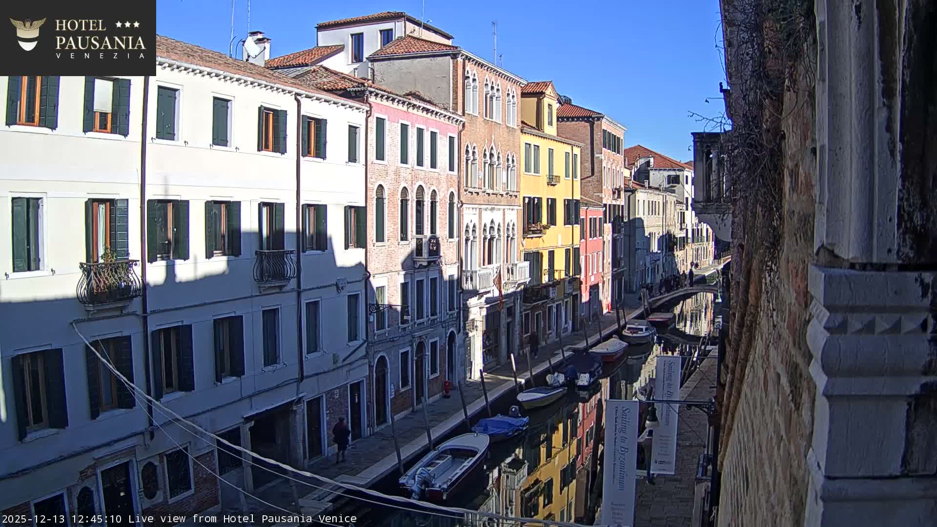 Venice, The View on Small Distributary of Grand Canal - Venice, Veneto, Italy